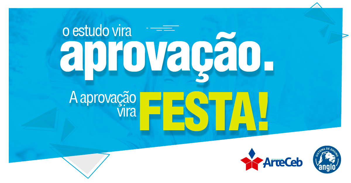 ESTAMOS EM FESTA! APROVADOS 2017!